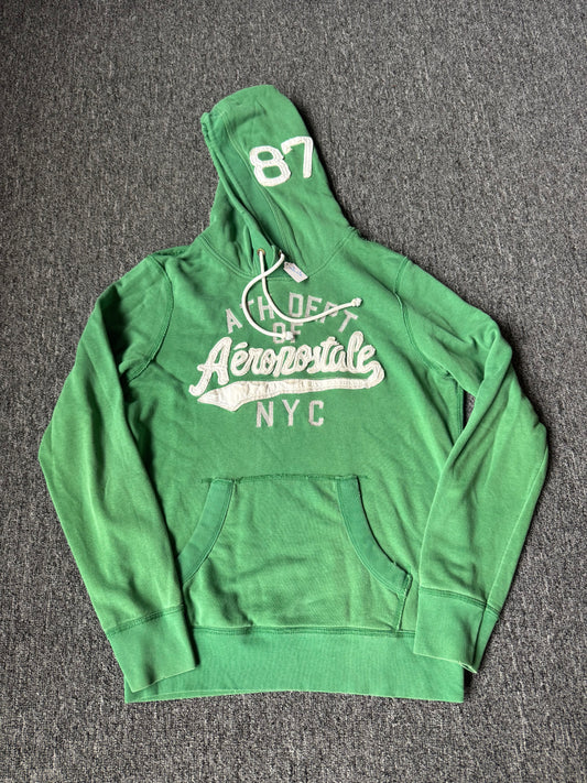 Green Aeropostale 87 Hoodie (L)