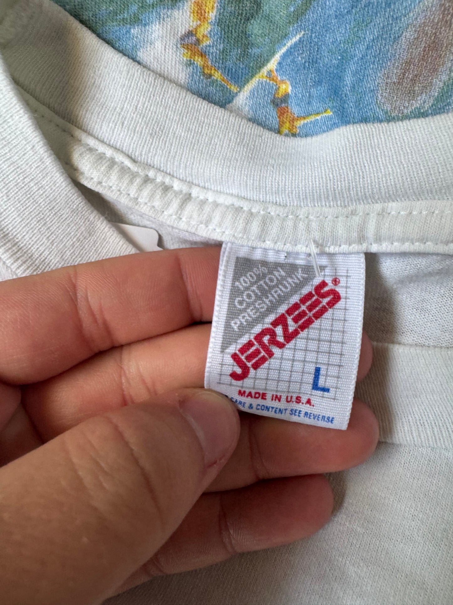 White Coors Light Beer Surf Shirt (L)