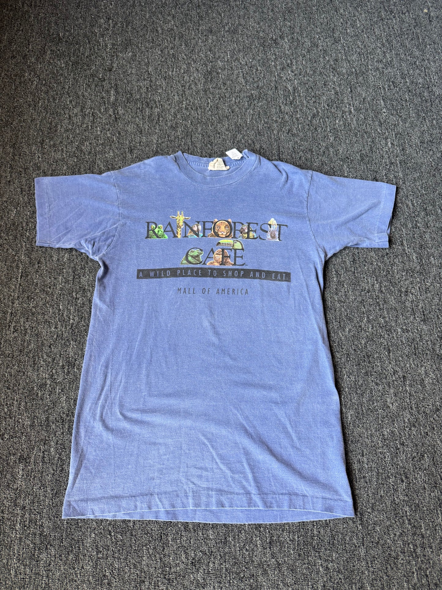 Blue Rainforest Cafe Mall of America Shirt (M)
