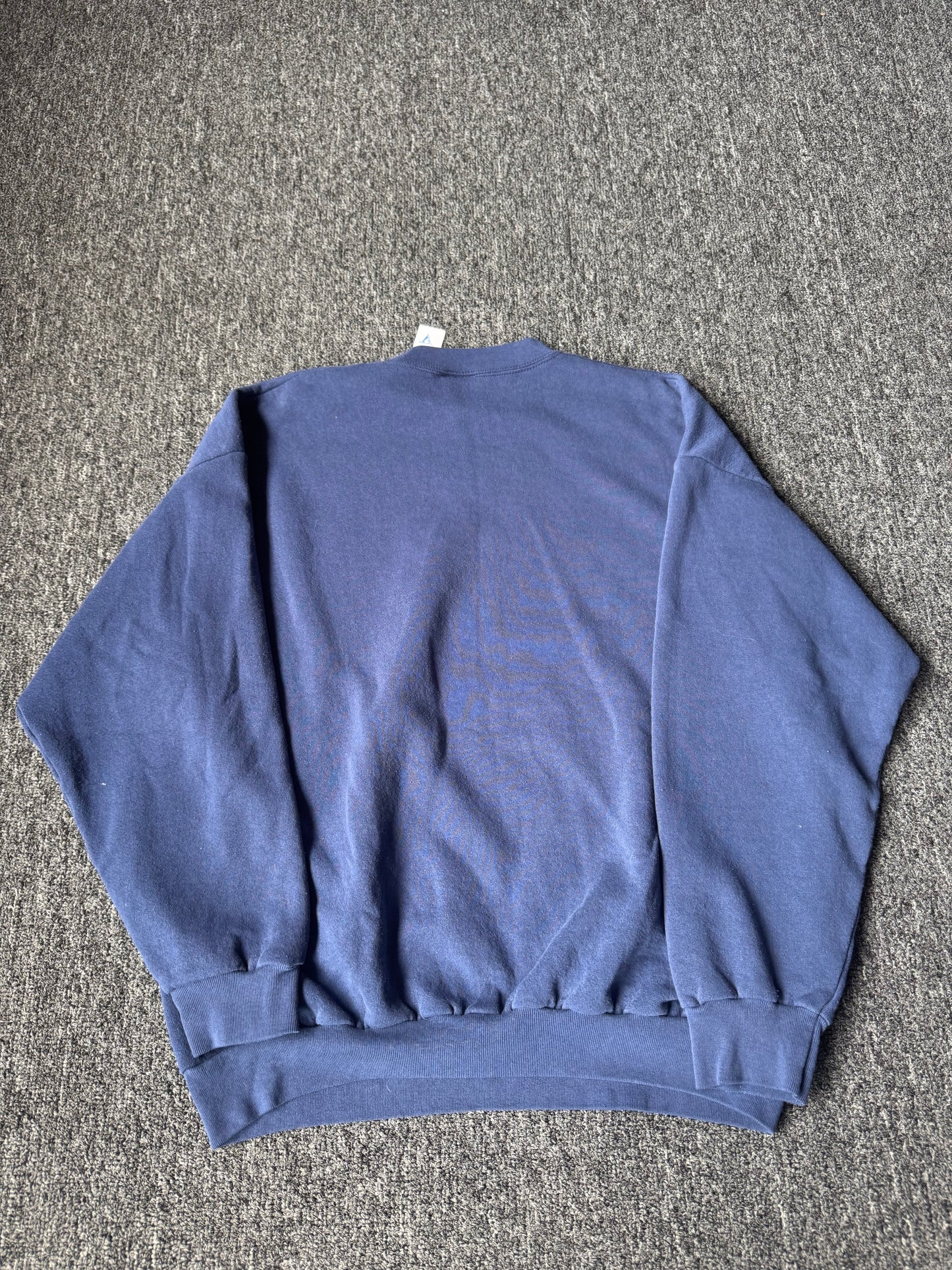 Navy 90s Chicago Bears Logo 7 Crewneck (XL)