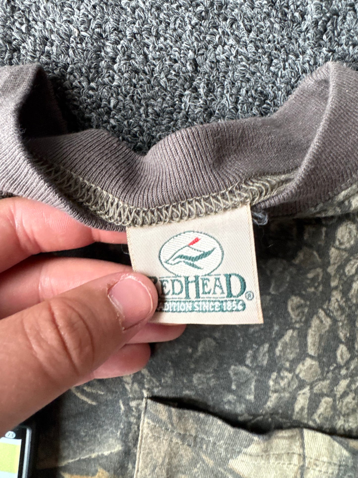Redhead Camo Long Sleeve Shirt (XS)