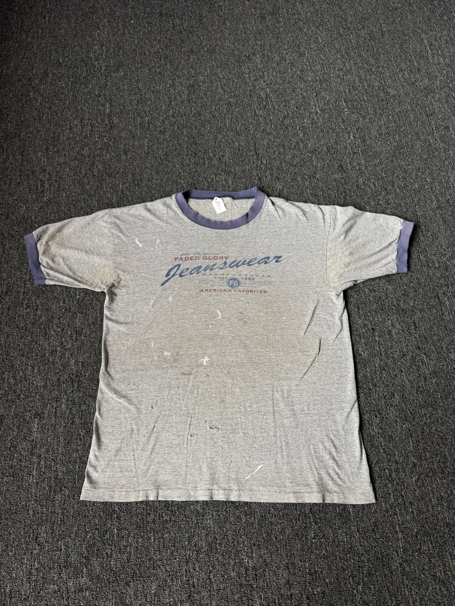 Faded Glory Painted and Distressed Shirt (XL)