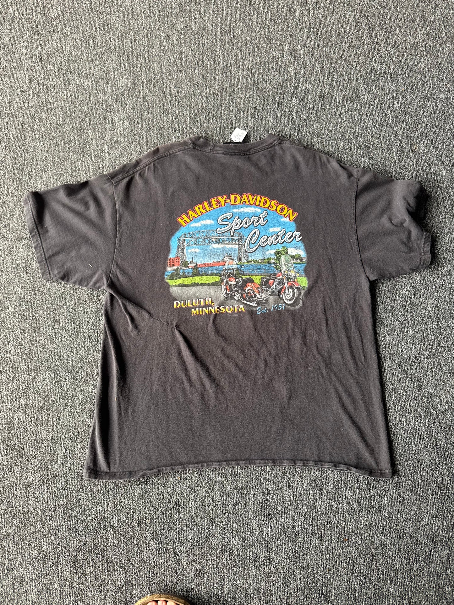Harley Davidson Flame Logo Shirt (XL)