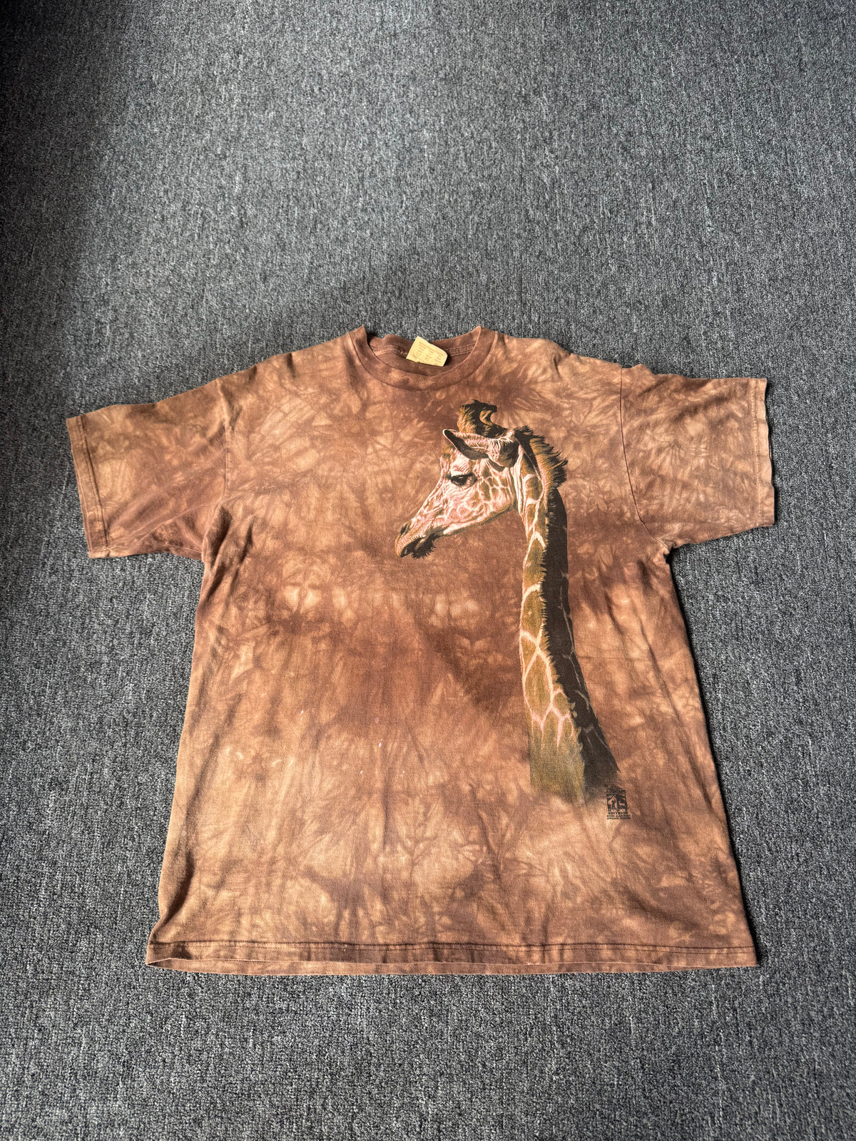 Brown The Mountain Nature Giraffe Shirt (XL)