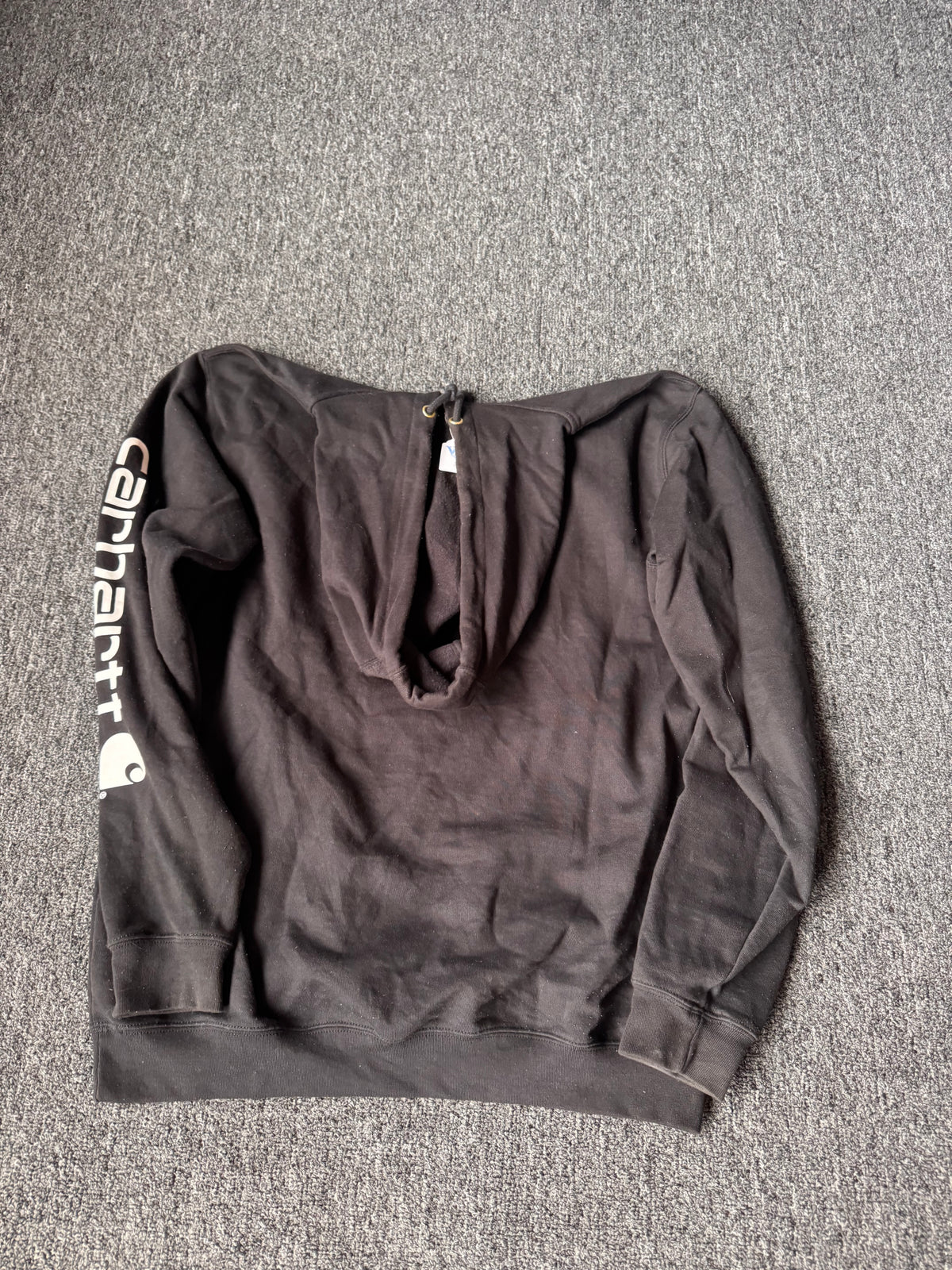 Black Carhartt Hoodie Sleeve Hit (M)