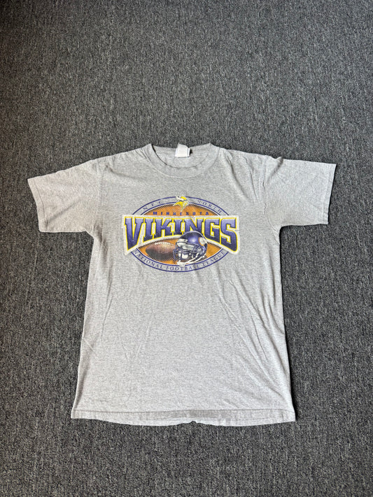 Grey Minnesota Vikings NFL Shirt (M)