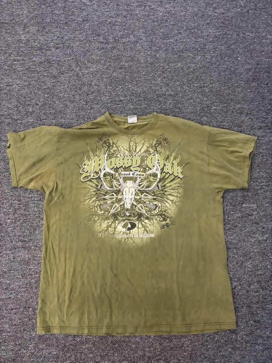 Mossy Oak Y2K Brand Camo Tee (2XL - more like XL)