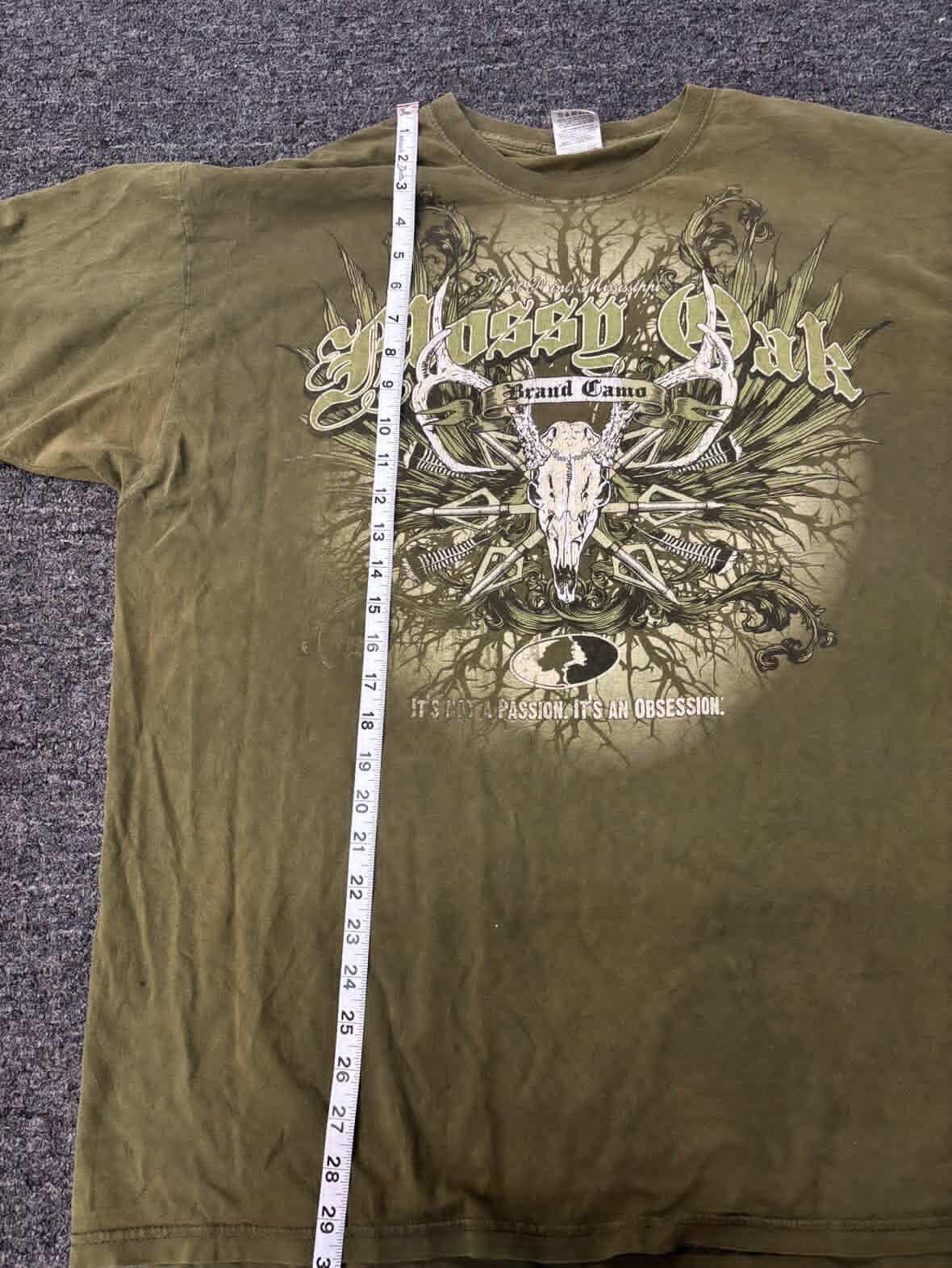 Mossy Oak Y2K Brand Camo Tee (2XL - more like XL)