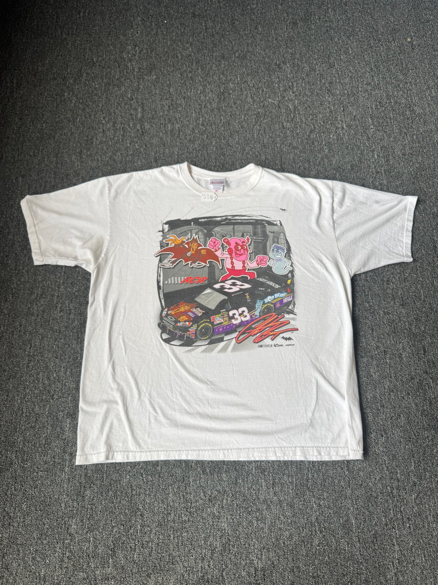 White Count Chocula NASCAR Shirt (3XL)