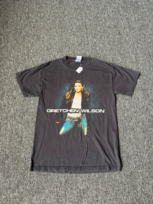 Black Y2K Gretchen Wilson Band Music Shirt (S)