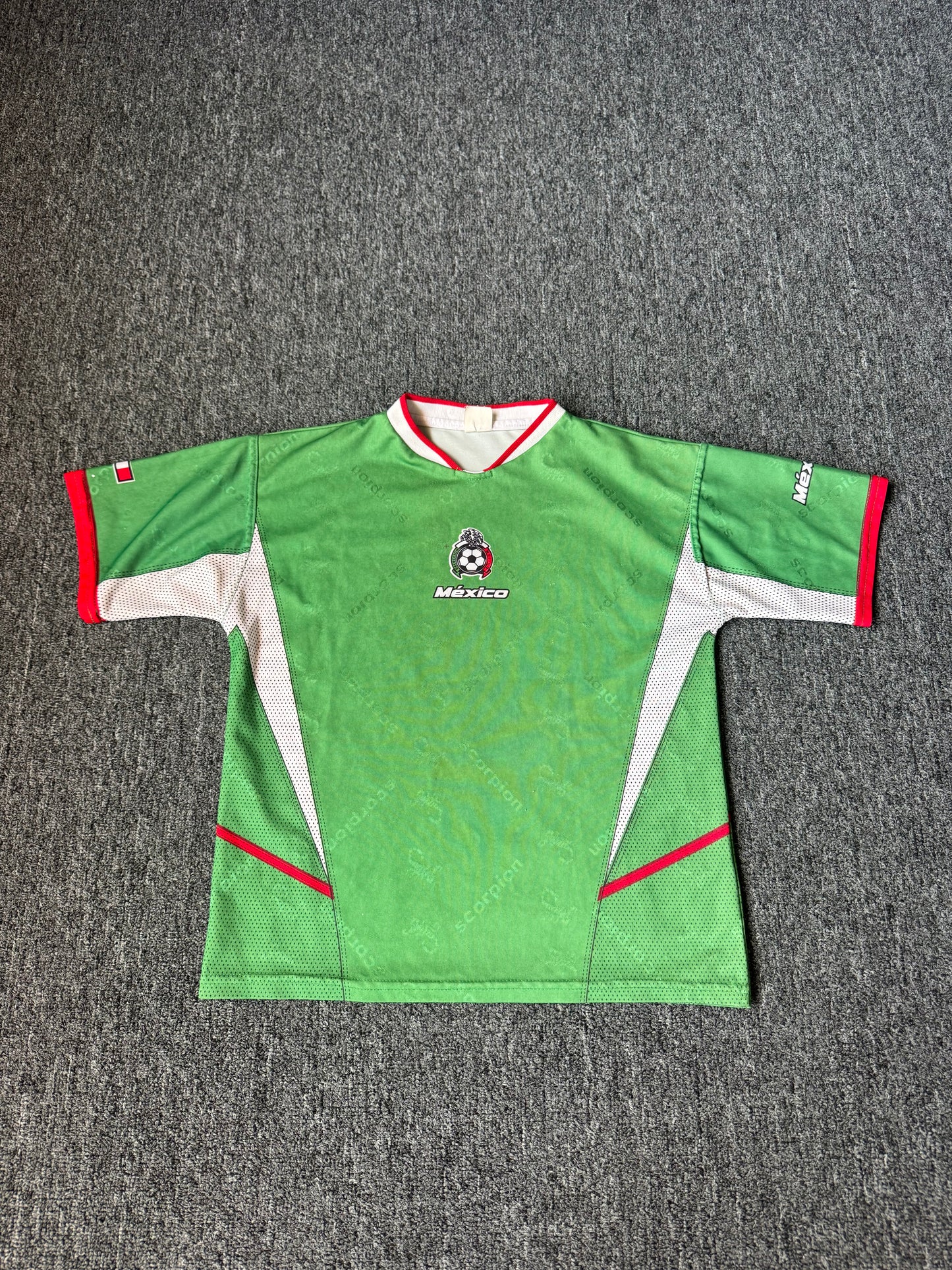 Green Y2K Mexico Soccer Jersey (S)