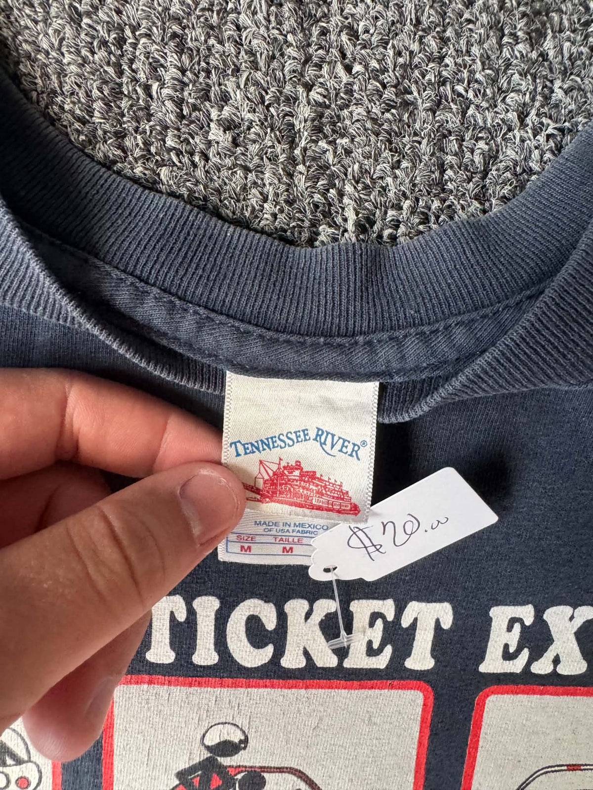 Ticket Funny Tee (M)