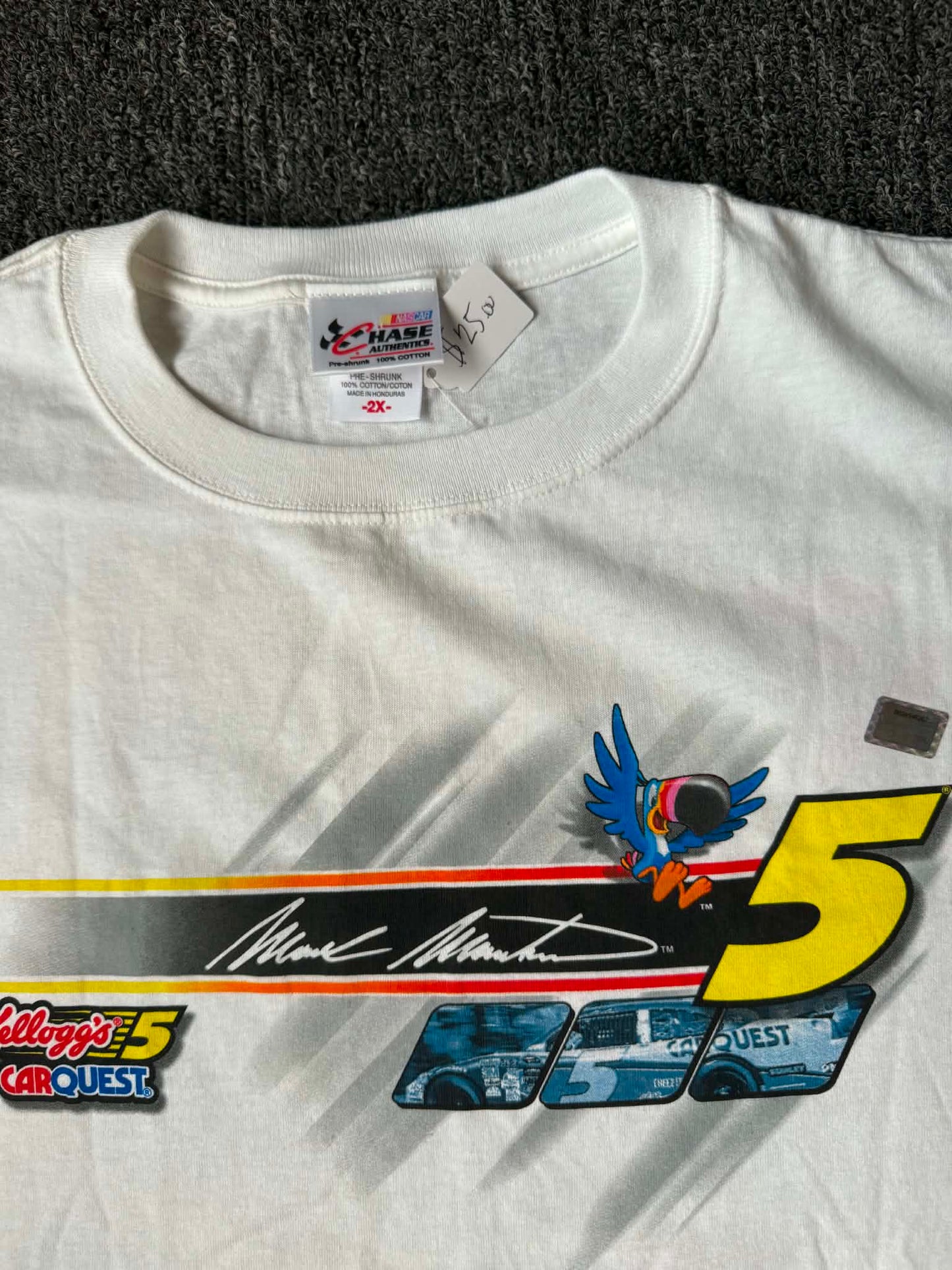 Mark Martin Nascar Kellogs Racing Tee DEAD STOCK (2X)