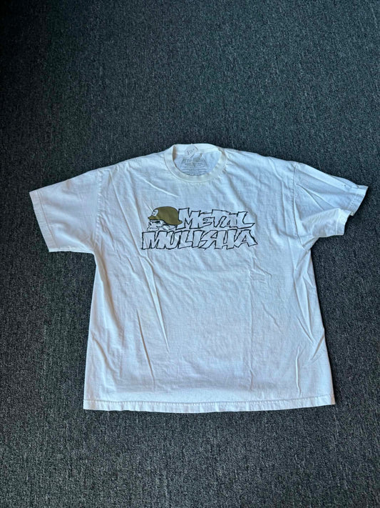Metal Mulisha Y2K White Tee (2XL)