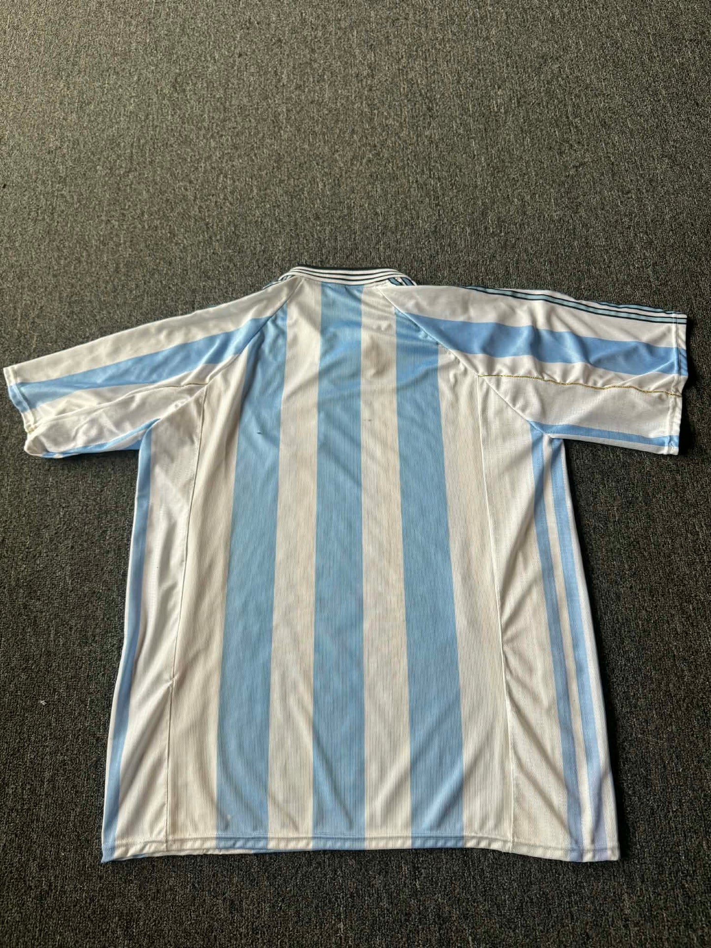 Argentina Vintage Soccer Jersey - USA Deportes Tag - Size L