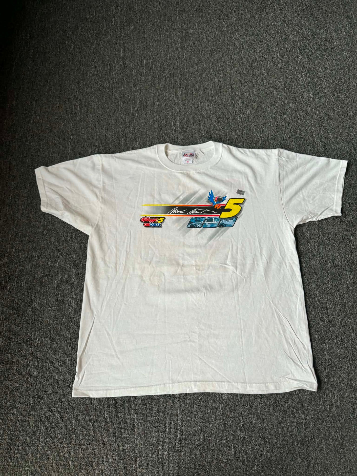 Mark Martin Nascar Kellogs Racing Tee DEAD STOCK (2X)
