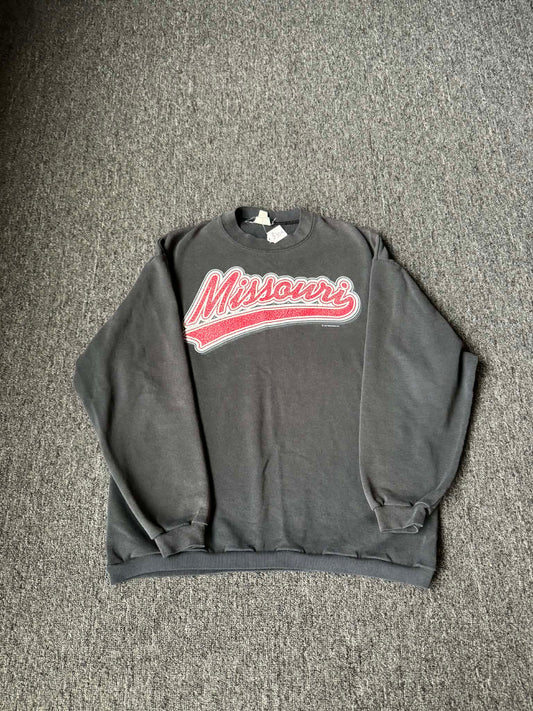 Missouri University NCAA 90s Fader Crew (XL)