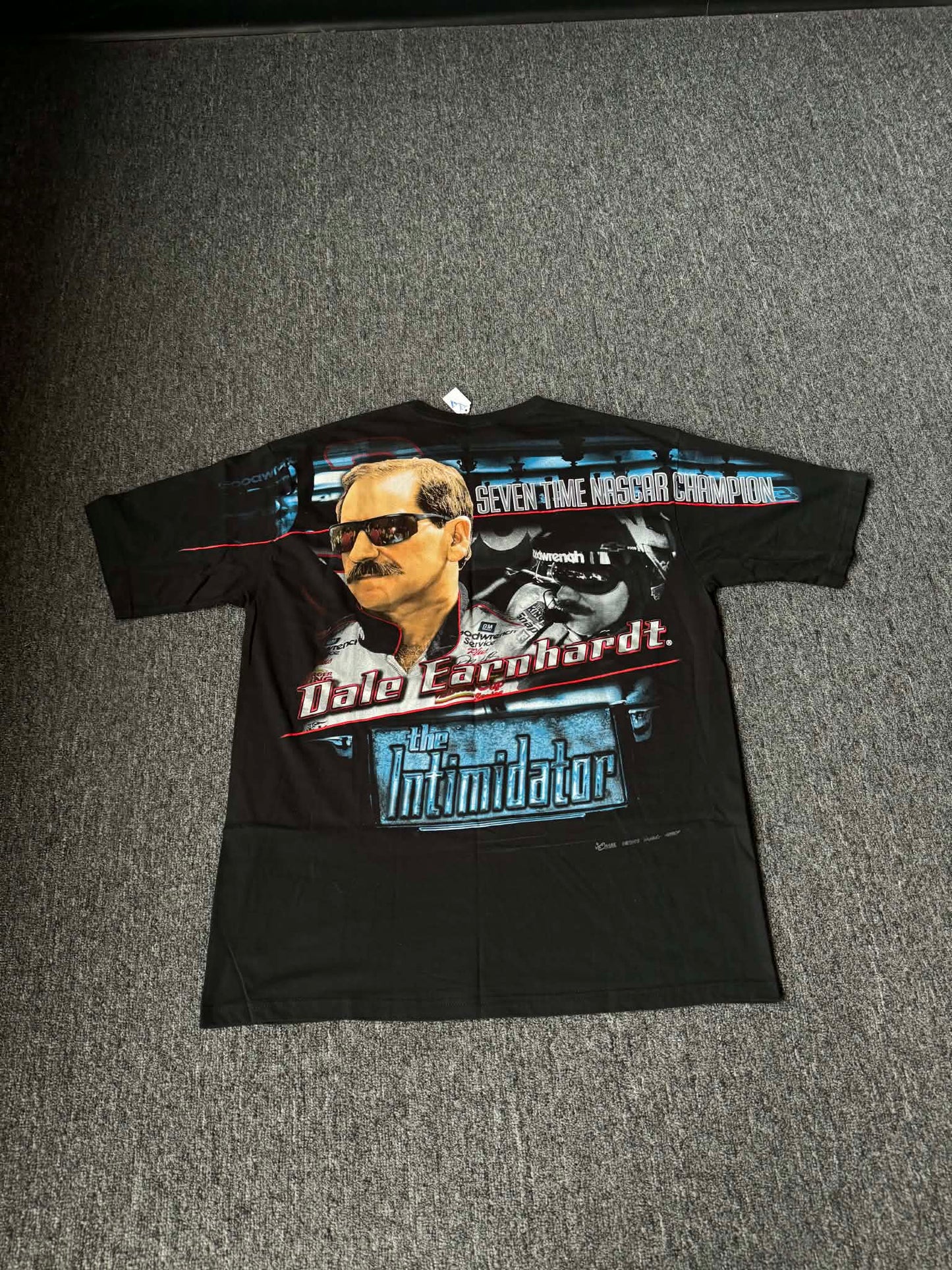 Dale Earnhardt AOP Nascar Racing Tee DEAD STOCK (2XL)