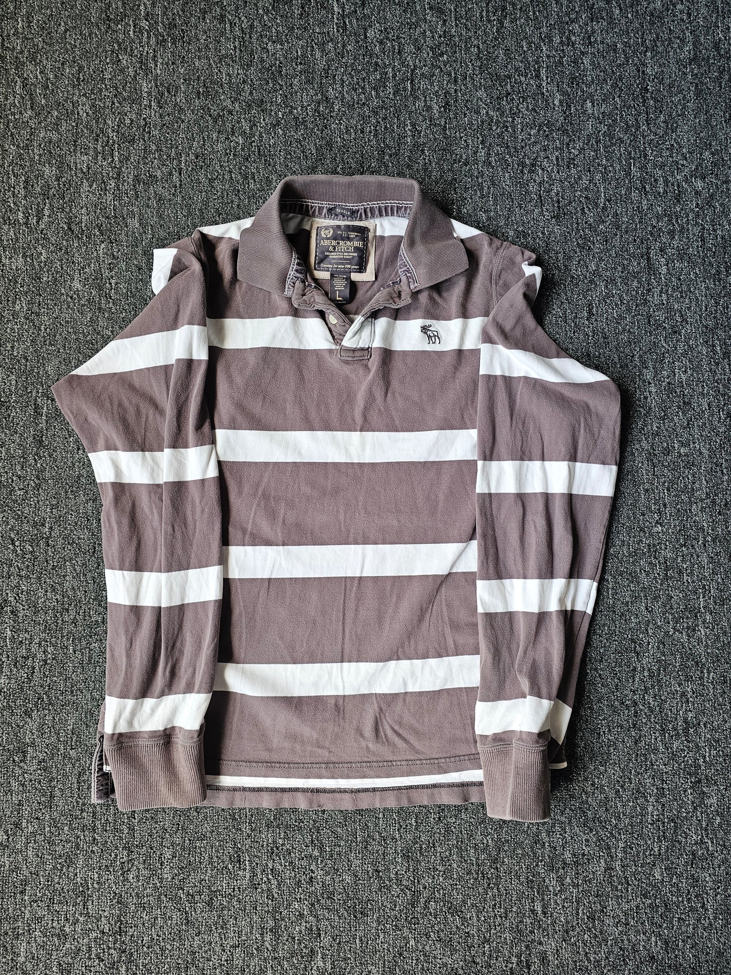 Abercrombie and Fitch Striped Long Sleeve (L)