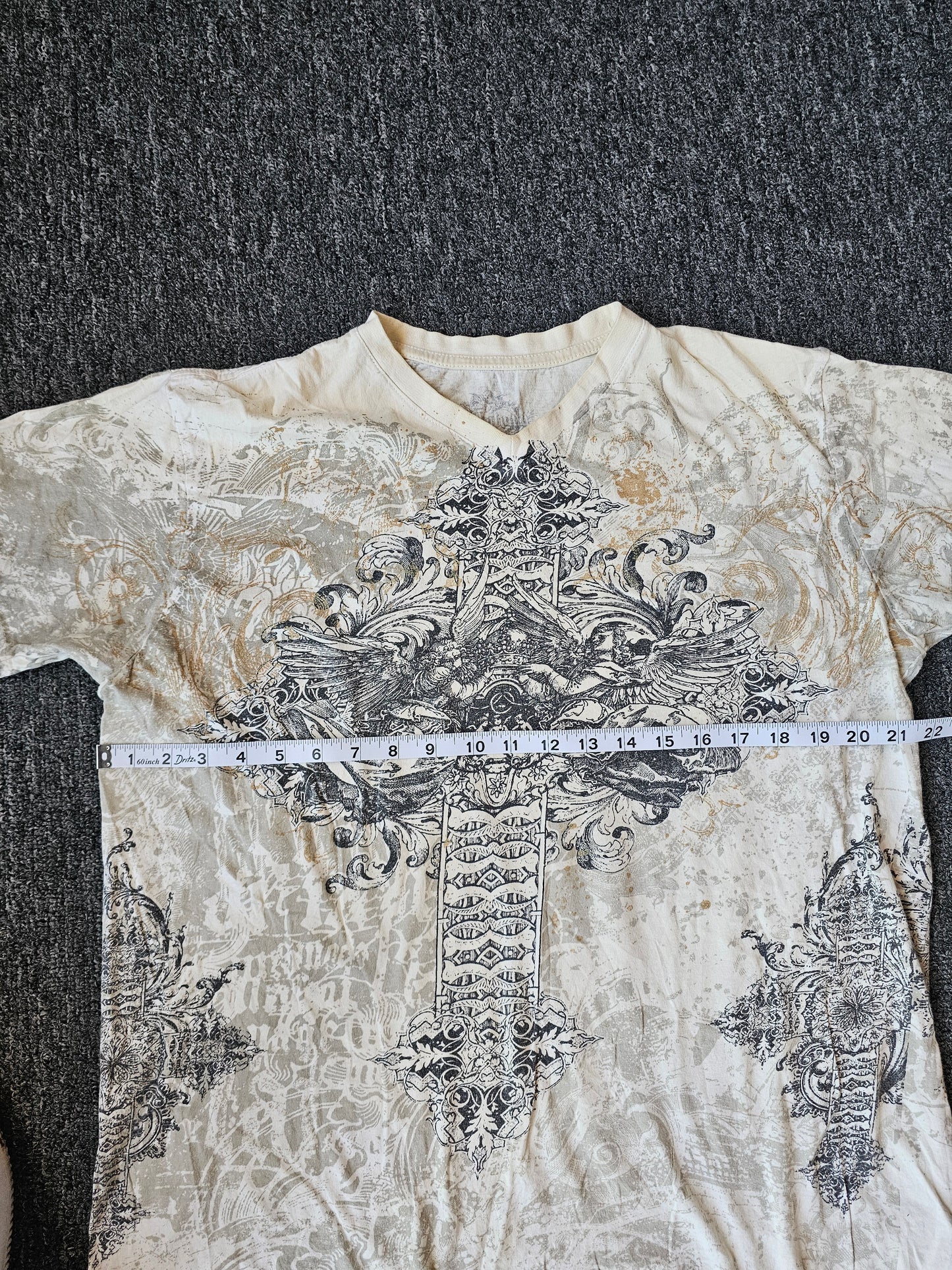 Y2K Cross AOP Tee (L)