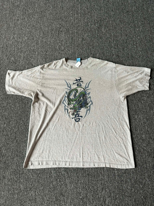Y2K Dragon Tee Size L