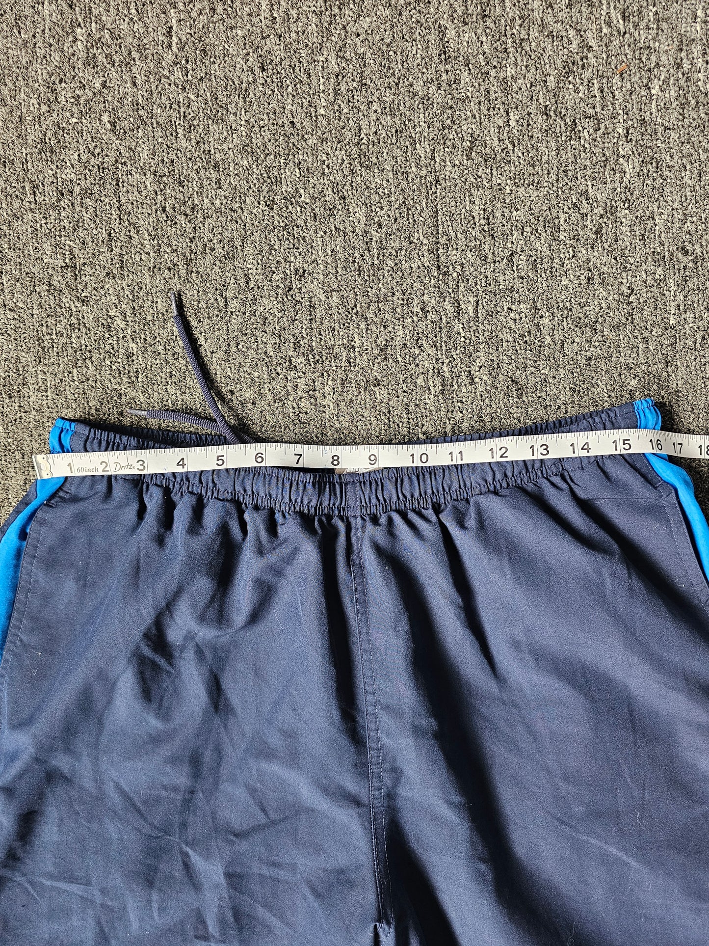 Nike Blue Track Pants 2000s (XL)