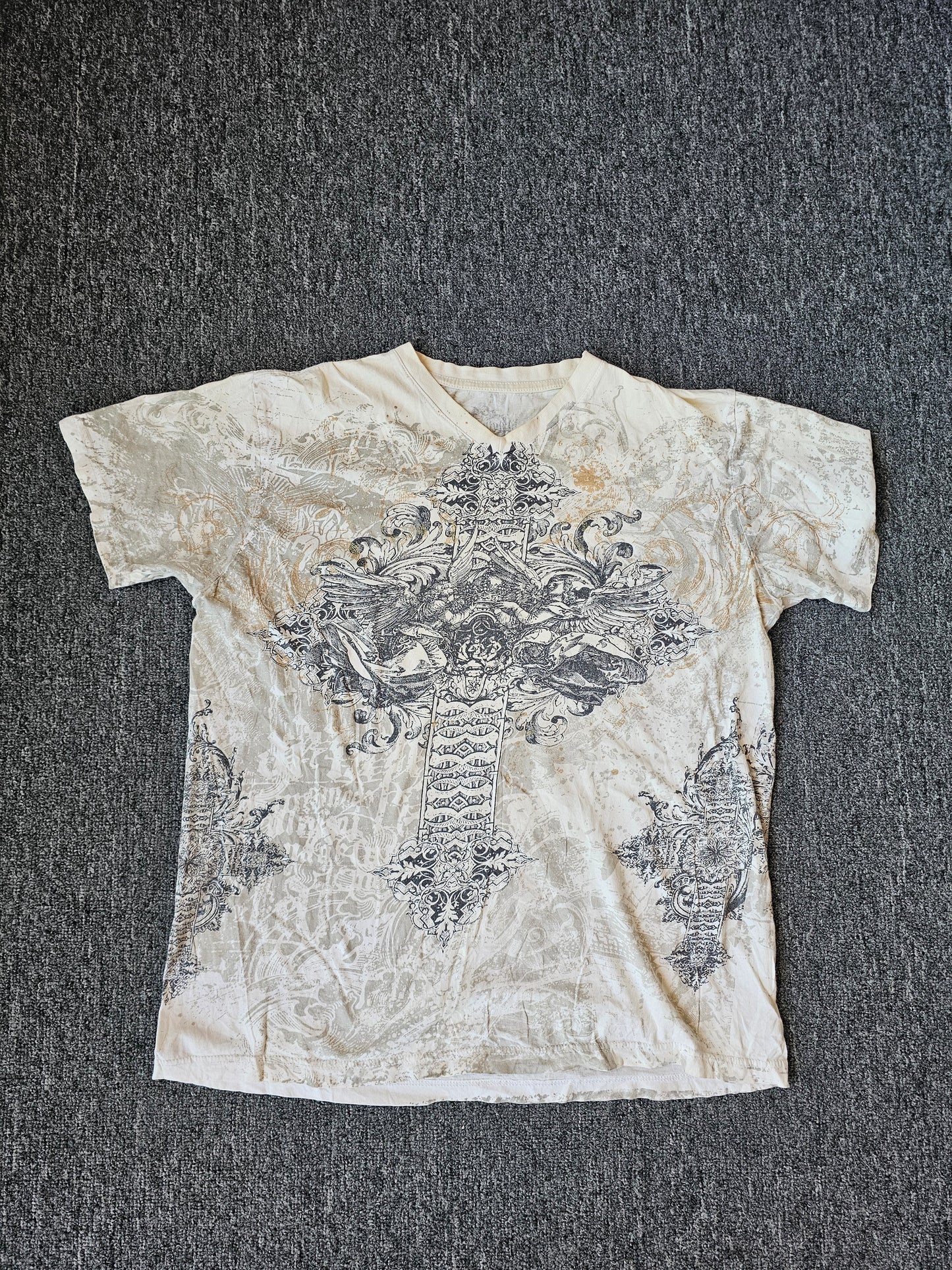 Y2K Cross AOP Tee (L)