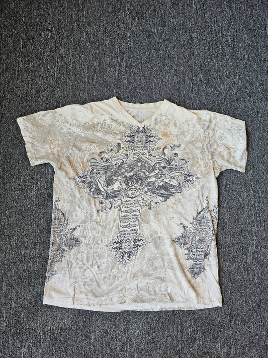 Y2K Cross AOP Tee (L)