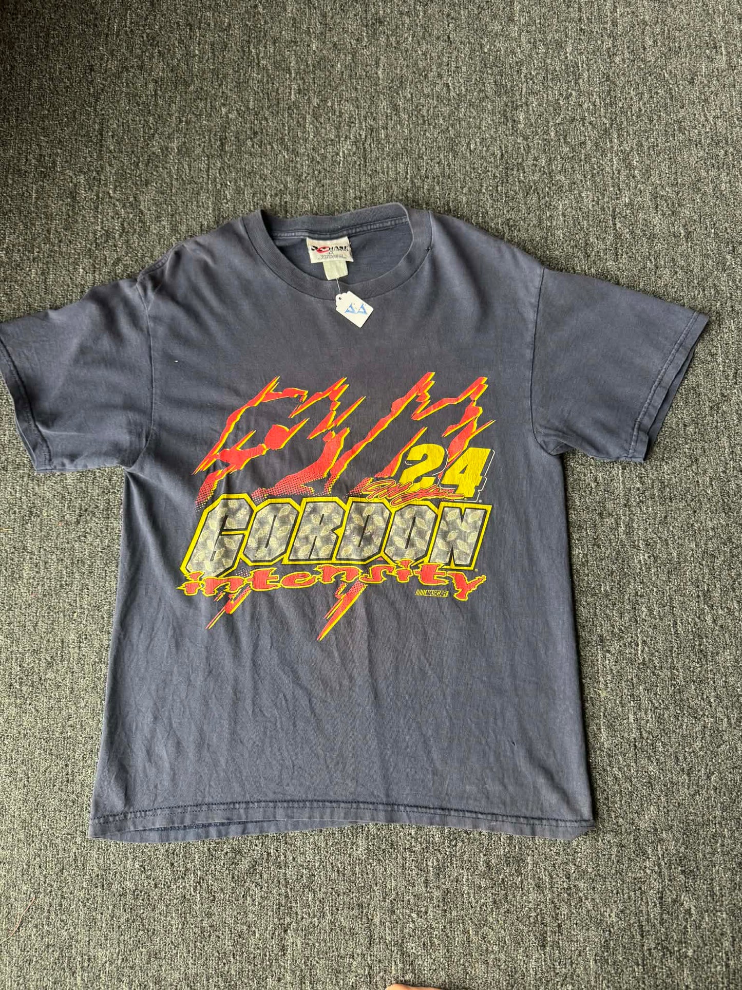 Jeff Gordon 1999 Vintage Nascar Fader Tee - Chase Tag - Size M